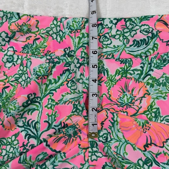 Lilly Pulitzer Womens Pink Green Floral Crop Pants Size 4 NWT Resort Preppy - Picture 5 of 12